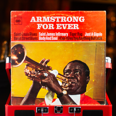 Винтажная виниловая пластинка Louis Armstrong – Armstrong For Ever 