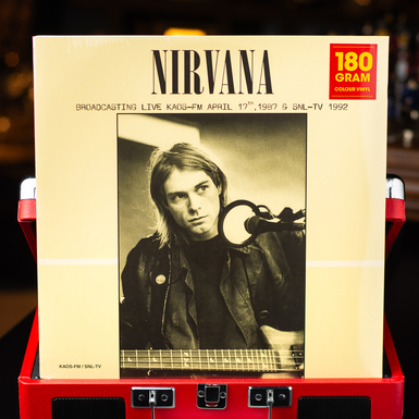 Вінілова платівка Nirvana – Broadcasting Live KAOS-FM April 17th, 1987 & SNL-TV 1992 нове видання