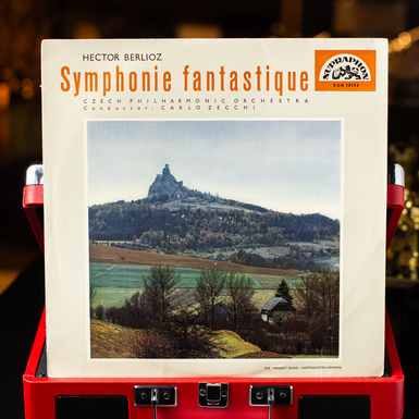 Vinyl record with Berlioz's Symphonie Fantastique