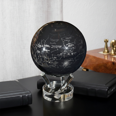 Self-rotating globe "Space Dome" (diameter 11.4 cm) from Mova