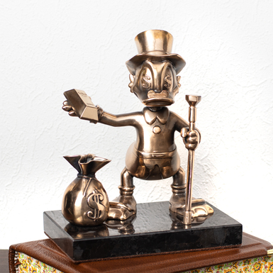 Bronze statuette "Millionaire" (1.4 kg) by Vyacheslav Didkivsky