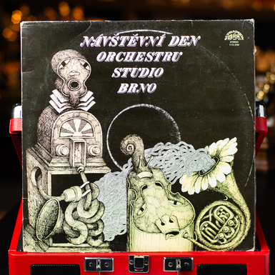 Винтажная виниловая пластинка Orchestru Studio Brno – Návštěvní Den Orchestru Studio Brno 