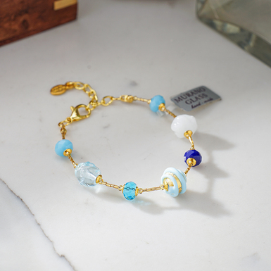 Women's Brightly bracelet made of Murano glass