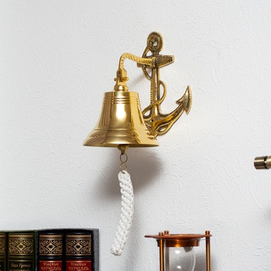 Sea bell "Rynda Poseidon" made of brass by Ross London