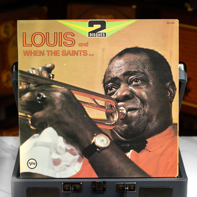 Vinyl record Louis Armstrong – Louis And When The Saints 