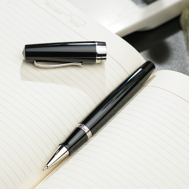 Mole in resin, brass and stainless steel by Montegrappa