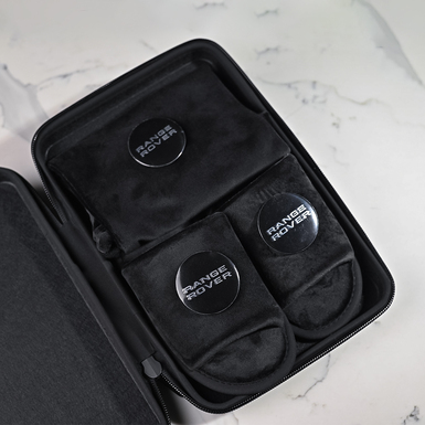 Men's gift set of slippers and a case "Range Rover"