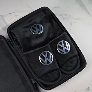 Men's gift set of slippers and a case "Volkswagen"