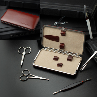 6-piece manicure set "Brown" by Truefitt & Hill London