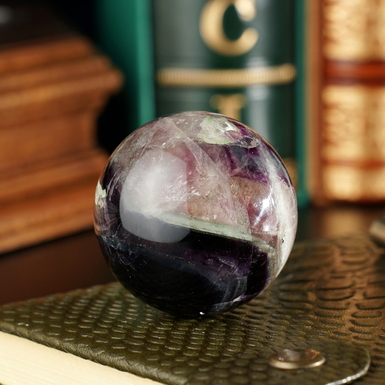 Fluorite ball Magic from Stone Art Designe (207 g)