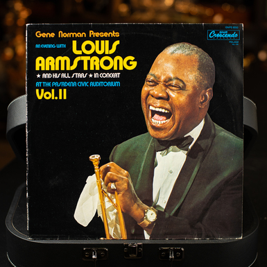 Vinyl record Gene Norman Presents An Evening With Louis Armstrong And His All-Stars – In Concert At The Pasadena Civic Auditorium Vol. II 