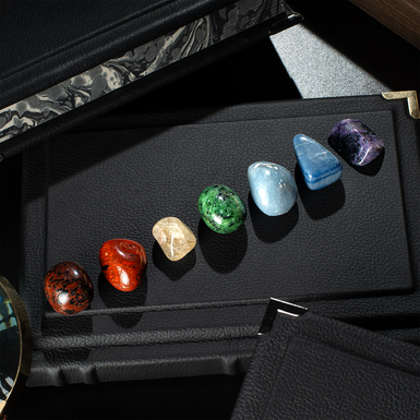 Set of 7 Chakra Crystals "Balance" by Stone Art Designe (146 g)