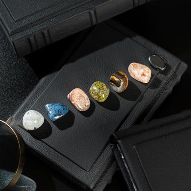 Set of 7 Chakra Crystals "Yoga" by Stone Art Designe (135 g)