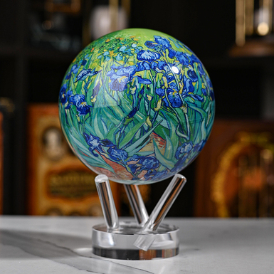 Self-rotating globe "Meadow" (diameter 11.4 cm) from Mova
