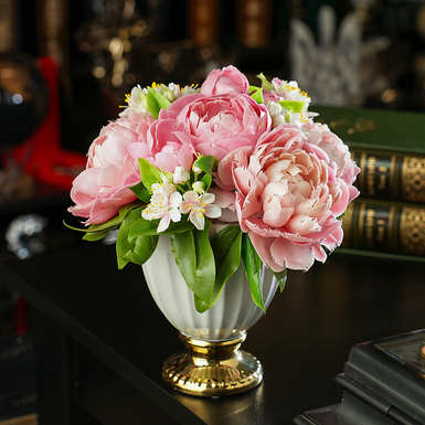 Cold porcelain flowers "Peonies" by Flora Moderling