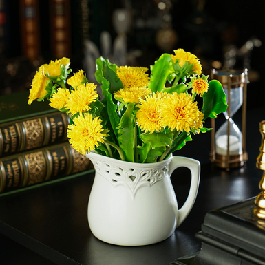 Cold porcelain flowers "Dandelions" by Flora Moderling
