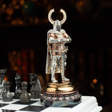 Author's statuette "Teutonic Knight" by Yevhen Yepura