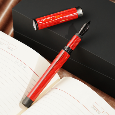 "Zodiac Aries" fountain pen made of resin and stainless steel by Montegrappa