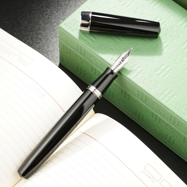 Montegrappa "Regent" stainless steel fountain pen