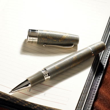 Montegrappa × Sea Shepherd — Caretta caretta "Caretta-caretta" sterling silver rollerball pen