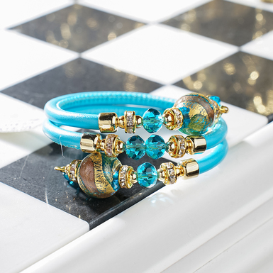 Murano glass bracelet "Riviera"