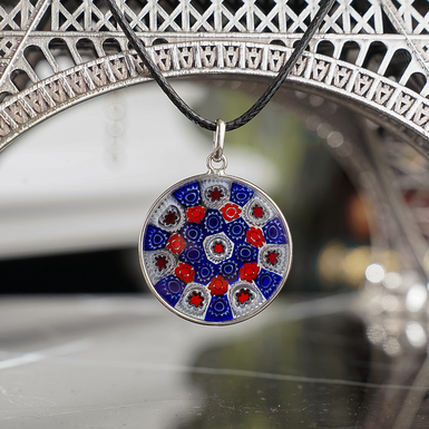 "Elara" Murano glass pendant (Ø 25 mm.)