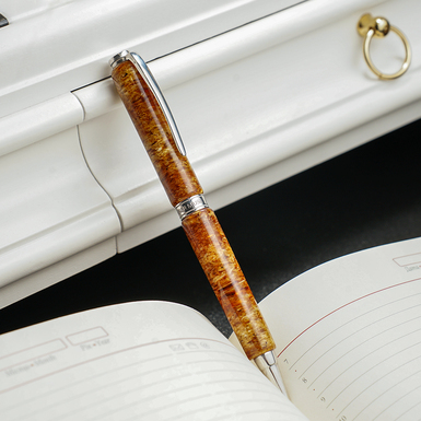 Amber pen "Citrine" by Amber Muse