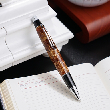 Amber pen "Sunstone" by Amber Muse
