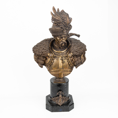 Sculpture "Bust of Hetman" by Andrei Ozyumenko