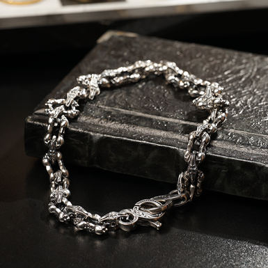 Moray Silver key holder "Gothic metal"