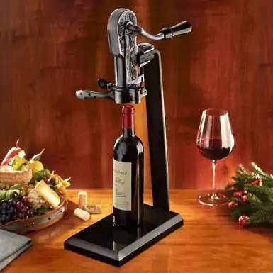 Wine Enthusiast Corkscrew «Legacy» Pewter