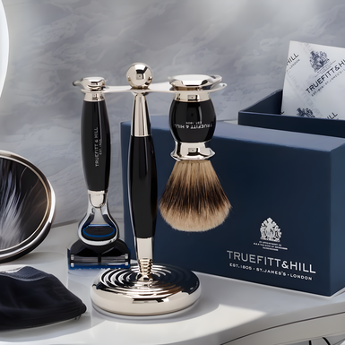 Exclusive Ivory Shaving Kit